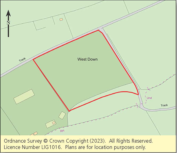 Lot: 120 - APPROXIMATELY 2.4 ACRE PADDOCK -